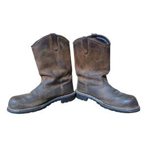 Men's Red Wing Leather Steel-toe Boots